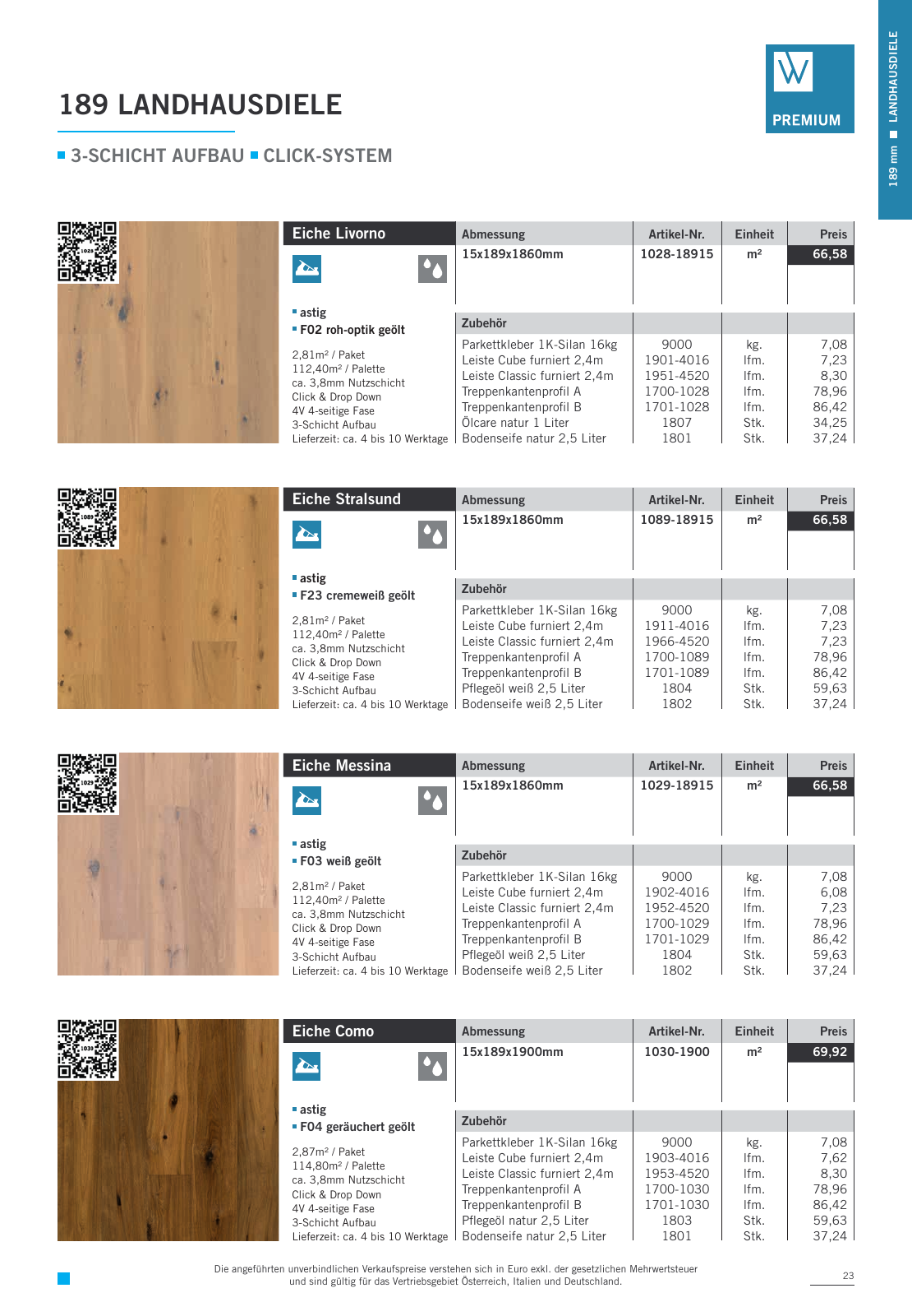 Vorschau Woodbase Preisliste 04/2023 Seite 23