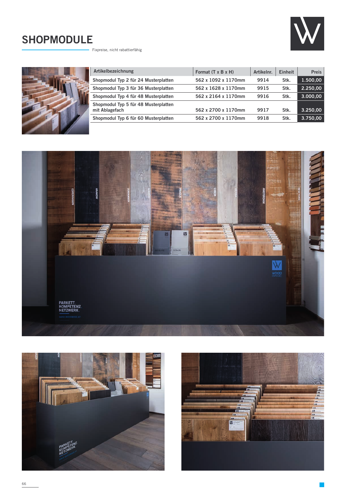 Vorschau Woodbase Preisliste 04/2023 Seite 66