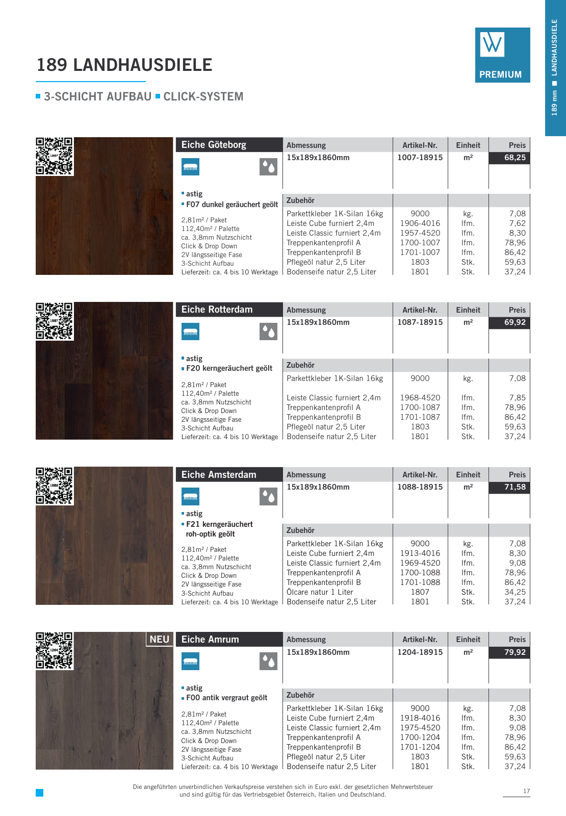 Vorschau Woodbase Preisliste 04/2023 Seite 17