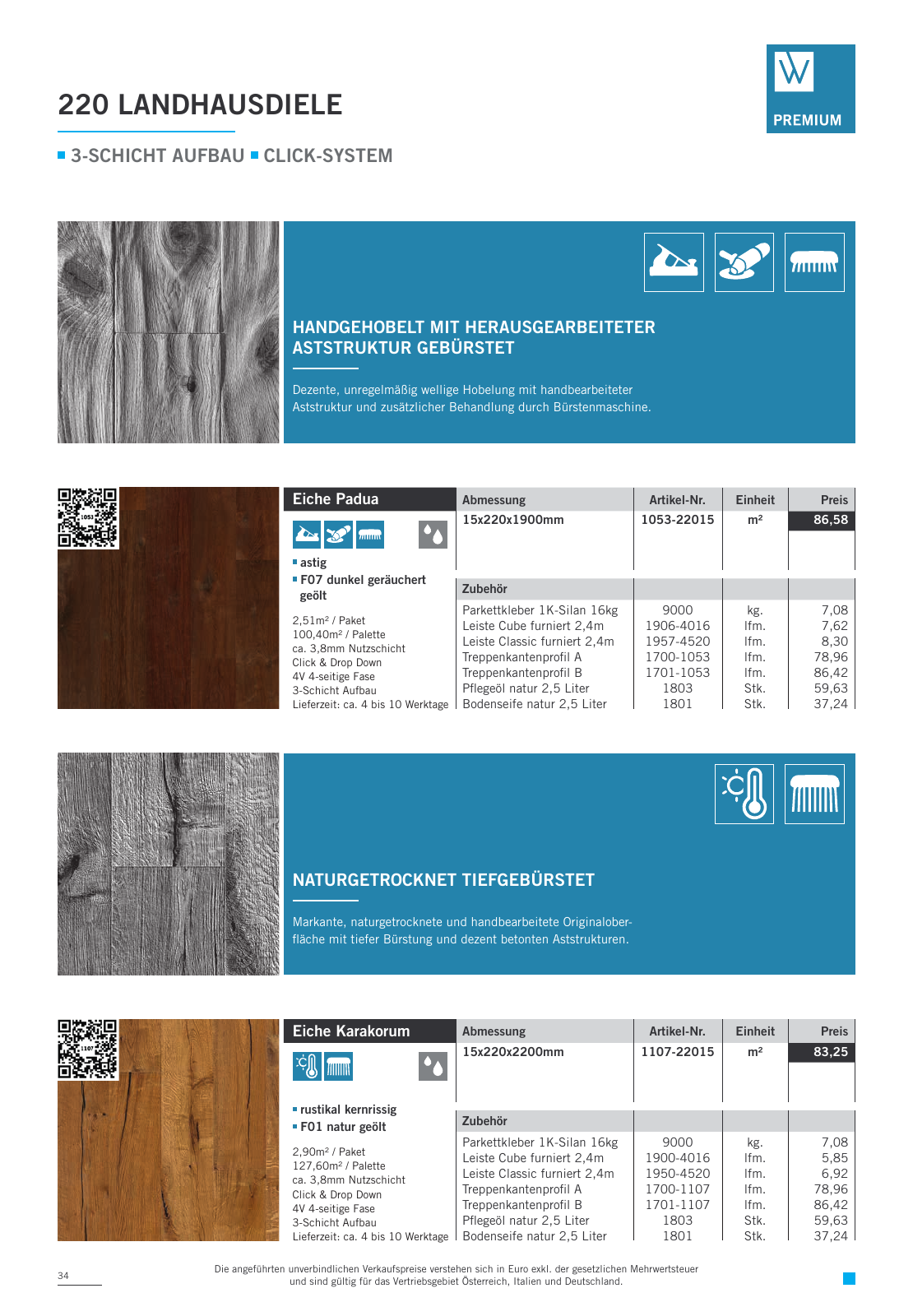 Vorschau Woodbase Preisliste 04/2023 Seite 34