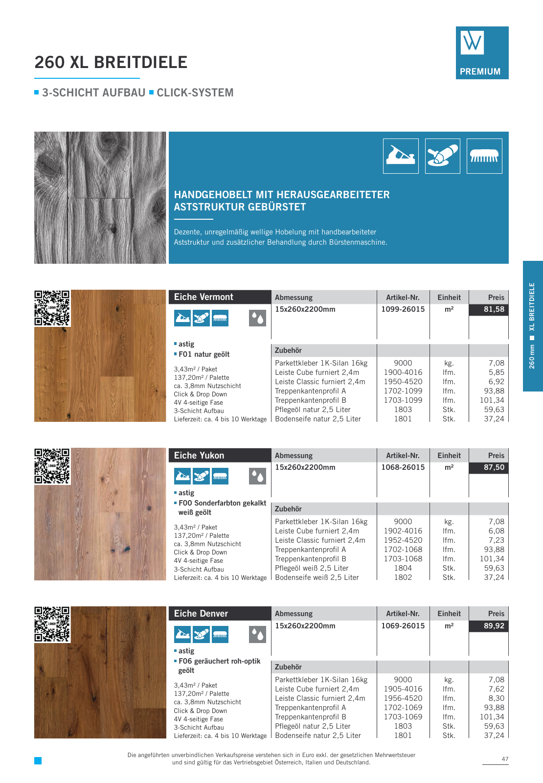 Vorschau Woodbase Preisliste 04/2023 Seite 47